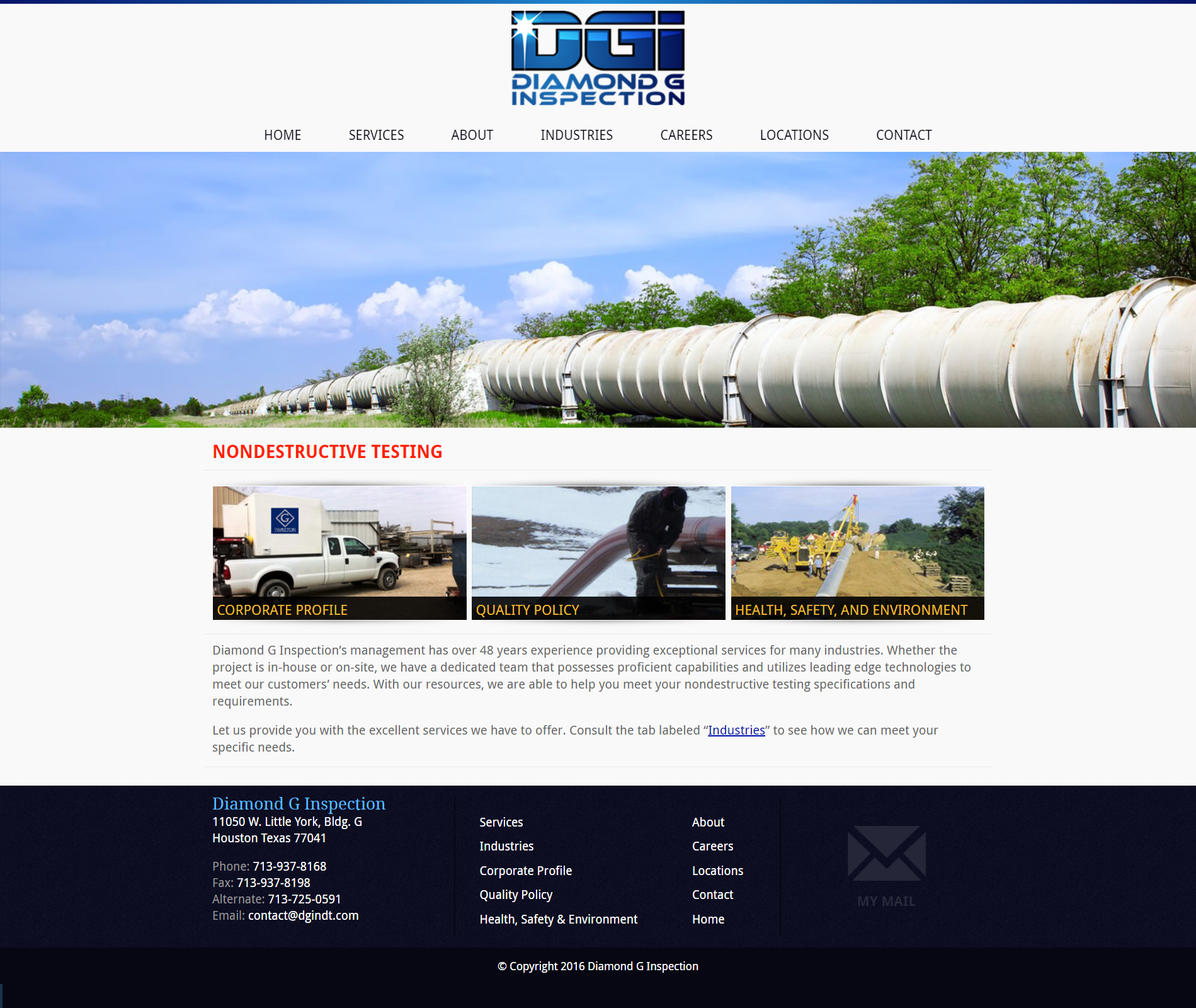 Diamond G Inspection