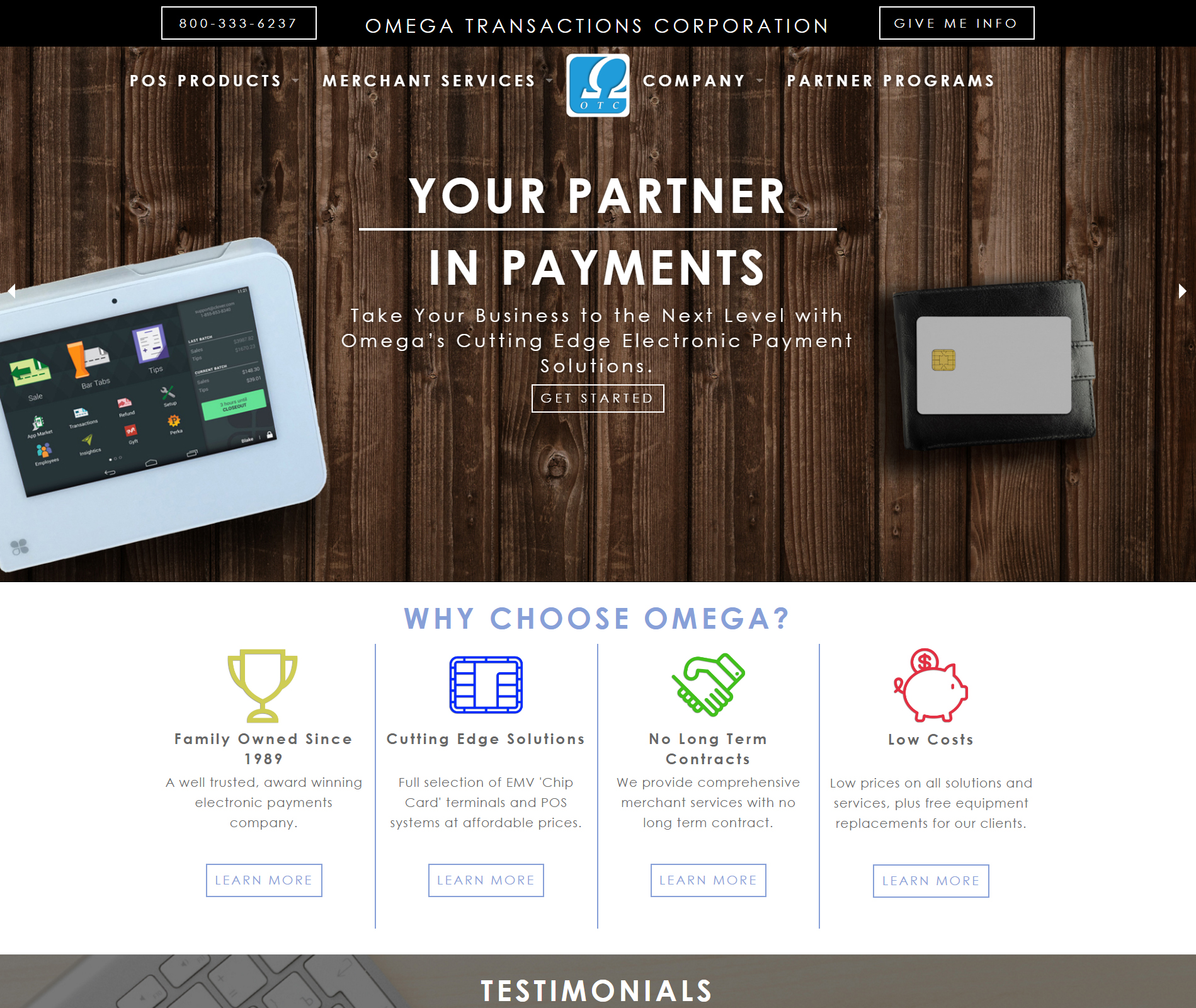 Omega Transactions Corporation