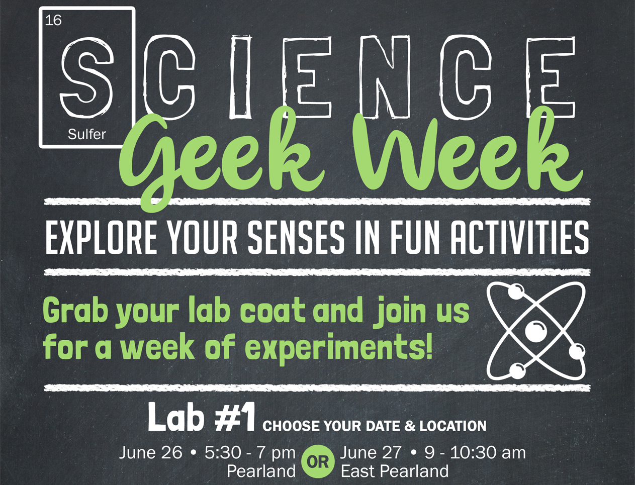 Print Science Geek Week